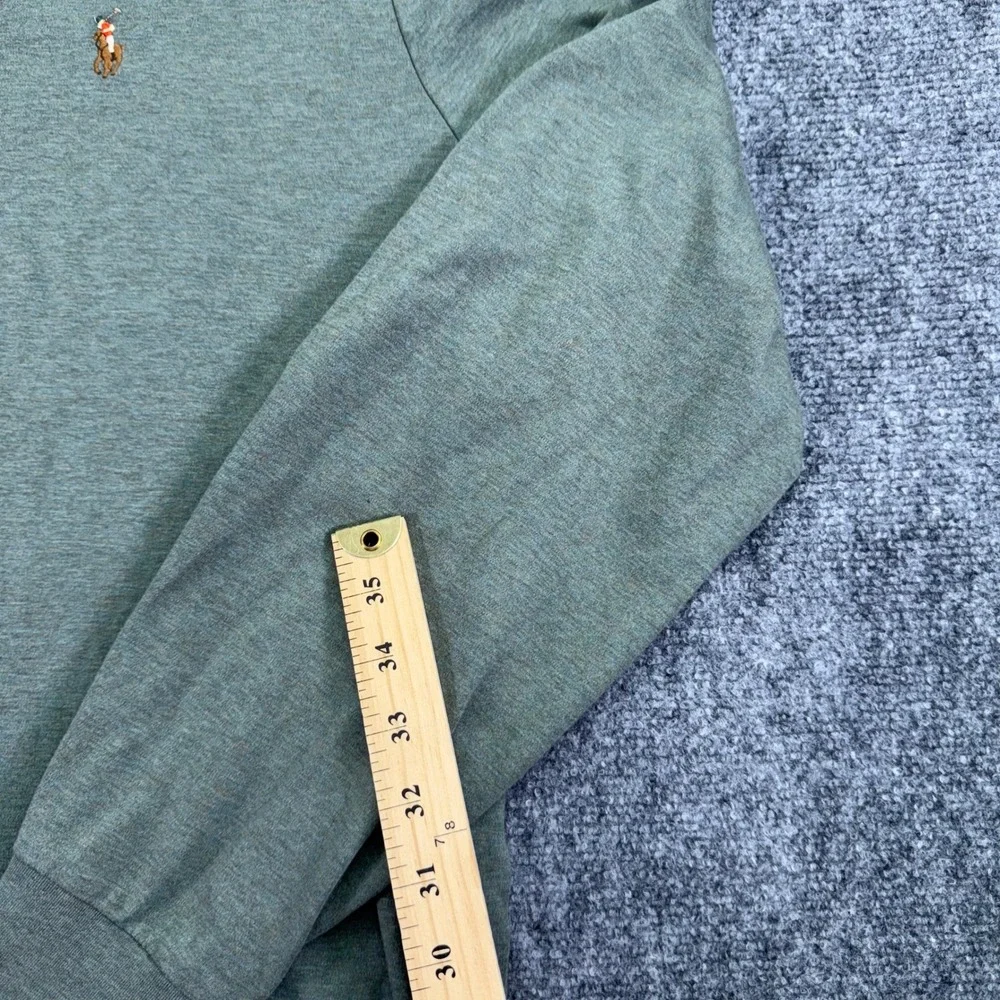 Polo Ralph Lauren Polo Shirt Mens XXL 2XL Green Classic Fit‎ Flesh Pony *STAINS